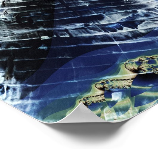 Schöne Nacht Poster (Ecke)