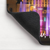 Schöne Nachtansicht Kiew Ukraine Mousepad (Ecke)