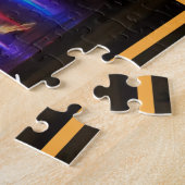 Schöne Nachtansicht Kiew Ukraine Puzzle (Seite)