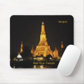 Schöne Nachtsicht auf Bangkok Mousepad (Mit Mouse)