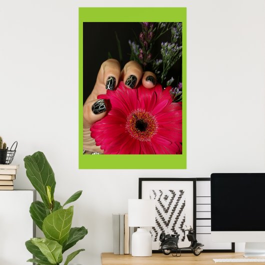 Schöne Nägel Poster (Heimbüro)