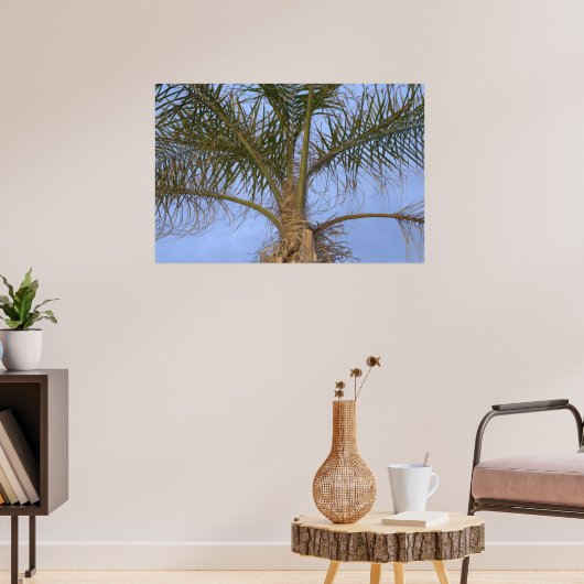 Schöne Nahaufnahme Palme Poster (Wohnzimmer 3)