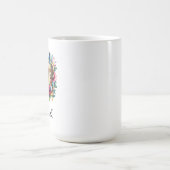 Schöne Nähmaschine  Kaffeetasse (Mittel)