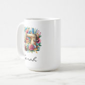 Schöne Nähmaschine  Kaffeetasse (Vorderseite Links)