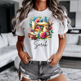 Schöne Nähmaschine T-Shirt