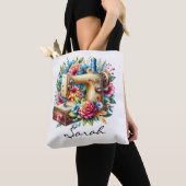 Schöne Nähmaschine  Tasche (Von Nahem)