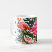 Schöne, nahtlose Blumenmuster im Sommer Hintergrun Kaffeetasse (Vorderseite Links)