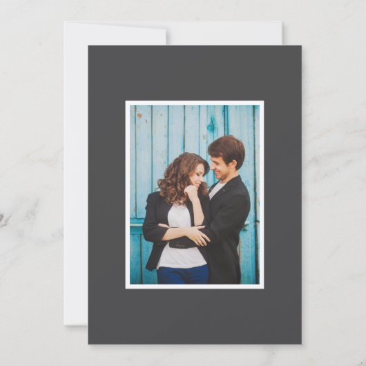 Schöne Namen Ankündigung Datum freihalten (Rückseite)