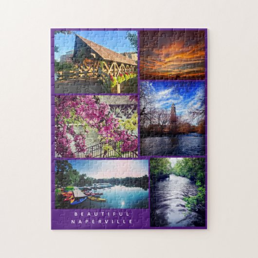 Schöne Naperville - Szenen rund um die Stadt Puzzle (Vertikal)