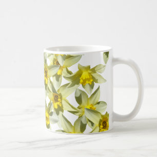 Schöne Narzissen-Klassiker-Tasse Kaffeetasse