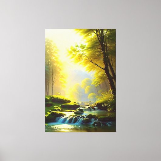 Schöne Natur Landschaft Canvas Print Leinwanddruck (Vorderseite)