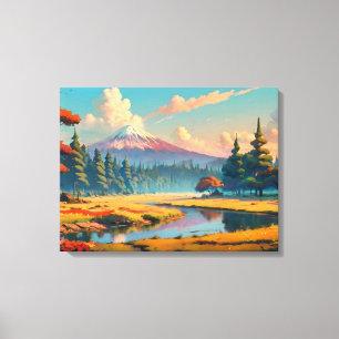 Schöne Natur Landschaft Leinwanddruck