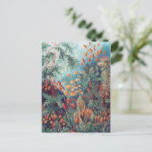 Schöne Natur - Moos Postkarte (Stehend Vorderseite)