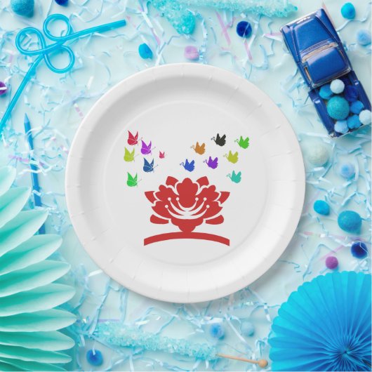 schöne Natur Pappteller (Party)