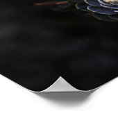 Schöne Natur Pflanze Fotografie Sukkulentes Foto Poster (Ecke)