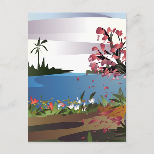 schöne Natur Postkarte (Vorderseite)
