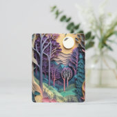 Schöne Natur Saisonkarte Feiertagskarte (Stehend Vorderseite)