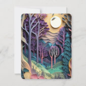 Schöne Natur Saisonkarte Feiertagskarte (Vorderseite)