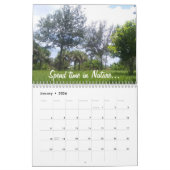 Schöne NATUR stellt inspirierend Kalender dar (Jan 2026)