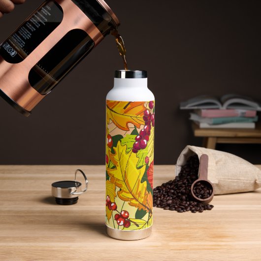 Schöne Natur Trinkflasche (Kaffee)