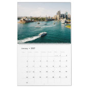 Schöne Natur und schöne Strände mit Ozean Wave Cov Kalender (Jan 2027)