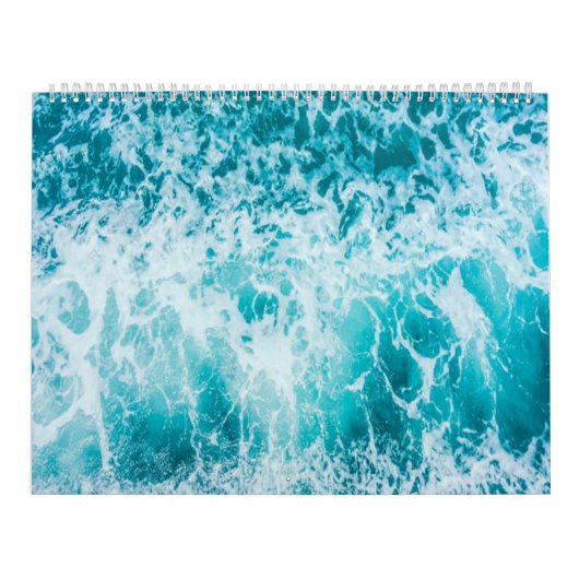 Schöne Natur und schöne Strände mit Ozean Wave Cov Kalender (Titelbild)