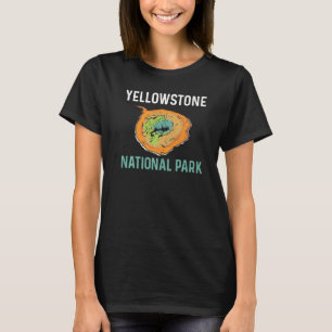 Schöne Natur Urlaub Yellowstone Nationalpark T-Shirt