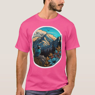 Schöne Naturgebirge aktiv T-Shirt
