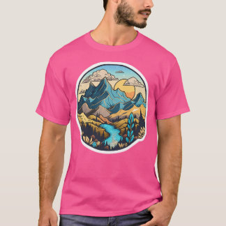 Schöne Naturgebirge aktiv T-Shirt