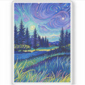 schöne Naturkunde Aufkleber (Vorderseite)