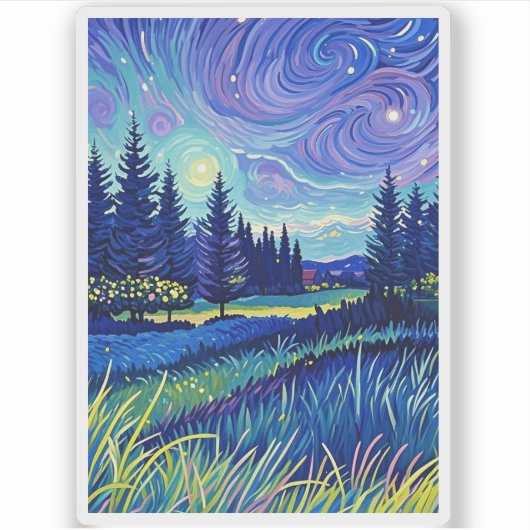 schöne Naturkunde Aufkleber (Vorderseite)