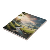 Schöne Naturlandschaft Fliese (Seite)