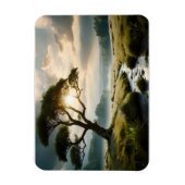 Schöne Naturlandschaft Magnet (Vertikal)