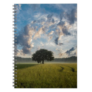 Schöne Naturlandschaft Notizblock