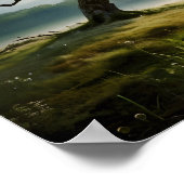 Schöne Naturlandschaft Poster (Ecke)
