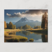 Schöne Naturlandschaft Postkarte (Vorderseite)