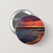 Schöne Naturlandschaft See-Powells Button (Vorne & Hinten)
