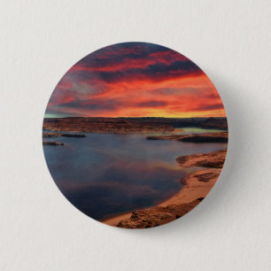 Schöne Naturlandschaft See-Powells Button