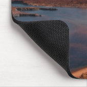 Schöne Naturlandschaft See-Powells Mousepad (Ecke)