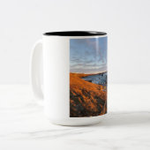 Schöne Naturlandschaft Zweifarbiges Kaffeetasse (Vorderseite Links)