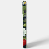 Schöne natürliche Erdbeere und Blume Muster. Case-Mate iPhone Hülle (Rückseite / Links)