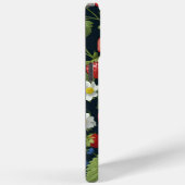 Schöne natürliche Erdbeere und Blume Muster. Case-Mate iPhone Hülle (Rückseite / Rechts)
