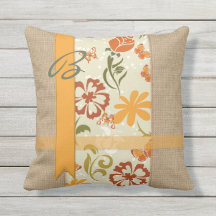 Schöne natürliche Leinwand-orange