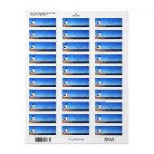 Schöne Navy Annisquam Lighthouse Rücksendeadresse (Vorne)