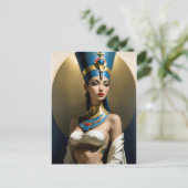 schöne Nefertiti Postkarte (Stehend Vorderseite)