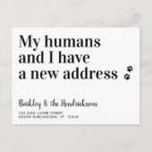 Schöne neue Adresse, die wir umgezogen haben Ankündigungspostkarte (Vorderseite)