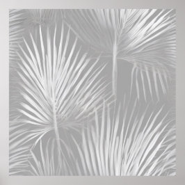 Schöne neue Palm Blätter Eleganz Poster