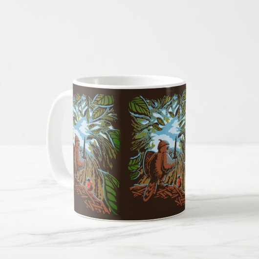 Schöne neue Welt Kaffeetasse (Vorderseite Links)