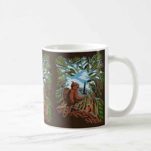 Schöne neue Welt Kaffeetasse (Rechts)