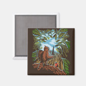 Schöne neue Welt Magnet (Vorderseite/Rückseite)